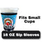 16 OZ Insulated Cup Sleeves - Sip Sleeves