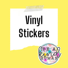 Custom Vinyl Stickers - Sip Sleeves