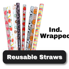 Reusable Plastic Straws - Sip Sleeves