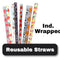 Reusable Plastic Straws - Sip Sleeves