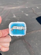 10 Pack Happy Mail I have it all together Custom Matte Vinyl Stickers - Sip Sleeves