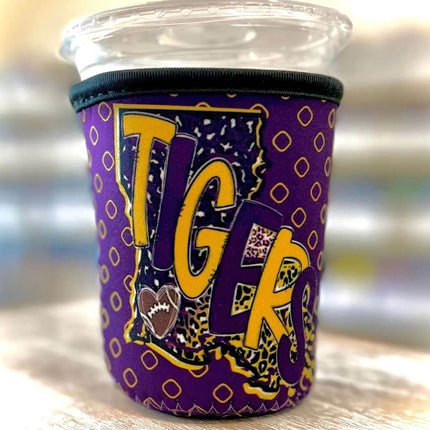 16 OZ TIGERS Insulated Cup Cover Sip Sleeve - Sip Sleeves