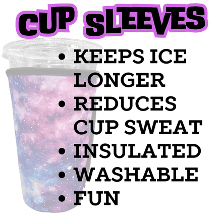 30 OZ Retro Happy Insulated Cup Cover Sip Sleeve Fits 20-32 OZ Cups Fits 30-40+ OZ Cups - Sip Sleeves