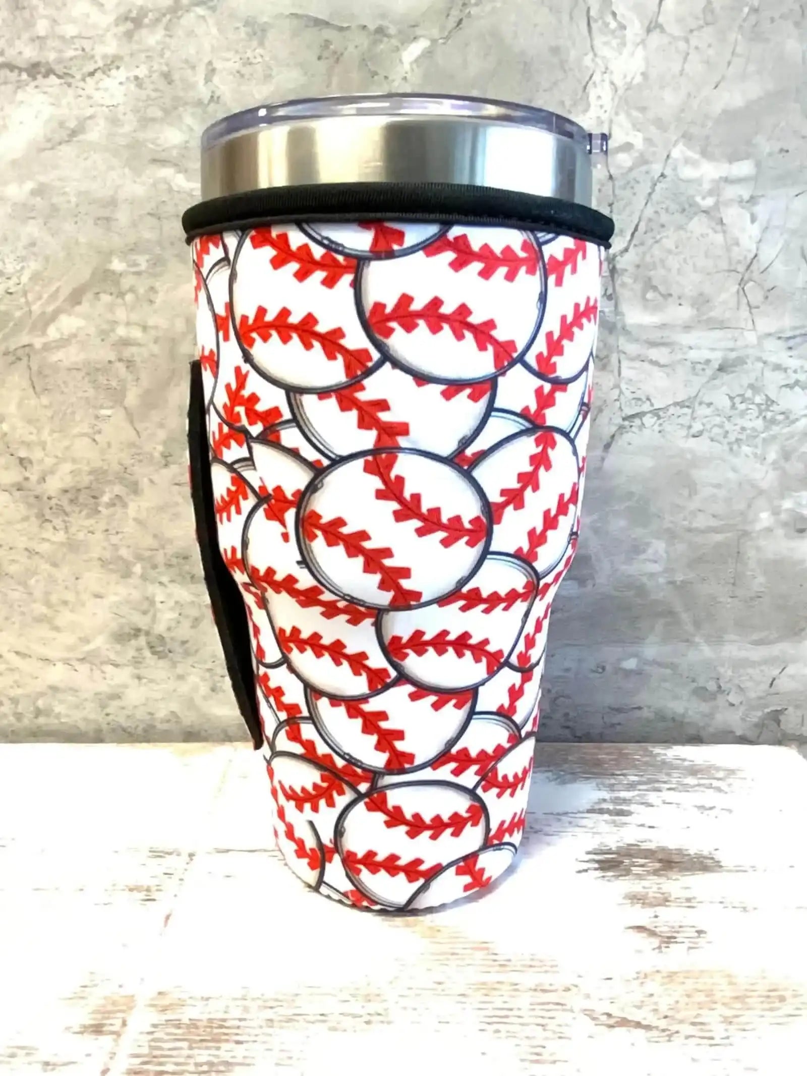 20 OZ BASEBALL ⚾️ PLAY BALL Insulated Cup Cover Kims Korner – Sip Sleeves