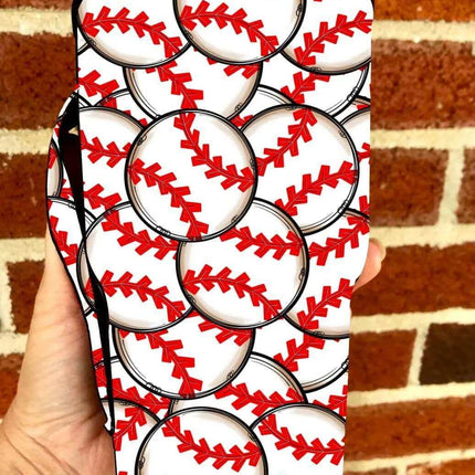 20 OZ BASEBALL ⚾️ PLAY BALL Insulated Cup Cover Sip Sleeve Fits 20-32 OZ Cups - Sip Sleeves