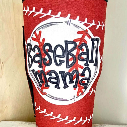 20 OZ Baseball Mama Cup Cover Insulated Sip Sleeve Fits 20-32 OZ Cups - Sip Sleeves