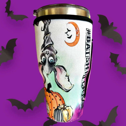 20 OZ Batsh!t Crazy Insulated Cup Cover Sip Sleeve Fits 20-32 OZ Cups - Sip Sleeves