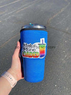 20 OZ Blue Loaded Insulated Cup Cover Sip Sleeve Fits 20-32 OZ Cups - Sip Sleeves