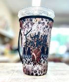 20 OZ Hardcore Football Mom Insulated Cup Cover Sip Sleeve Fits 20-32 OZ Cups - Sip Sleeves