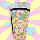 20 OZ Hearts & Quotes Cup Cover Sleeve - Sip Sleeves