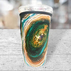 20 OZ Jade Geode Insulated Cup Cover Sleeve - Sip Sleeves