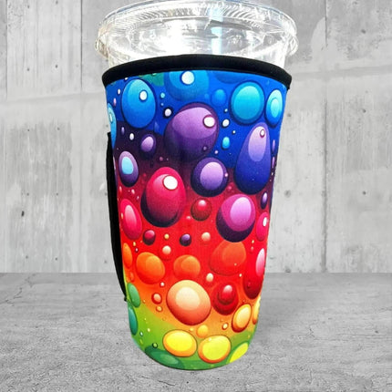 20 OZ Jade Geode Insulated Cup Cover Sleeve - Sip Sleeves