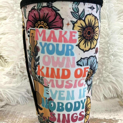20 OZ Make Your Own Music Cup Cover - Sip Sleeves