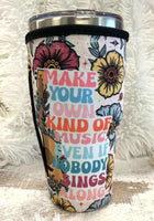 20 OZ Make Your Own Music Cup Cover - Sip Sleeves