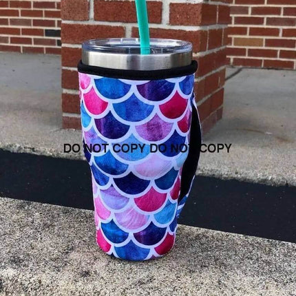 20 OZ Mermaid Cup Cover Sip Sleeve Fits 20-32 OZ Cups - Sip Sleeves