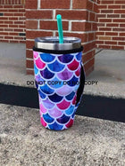 20 OZ Mermaid Cup Cover Sip Sleeve Fits 20-32 OZ Cups - Sip Sleeves