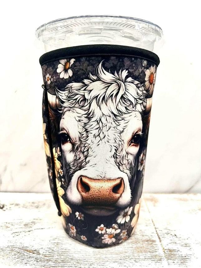 20 OZ Pretty Little Heifer Insulated Cup Cover Sip Sleeve Fits 20-32 OZ Cups - Sip Sleeves