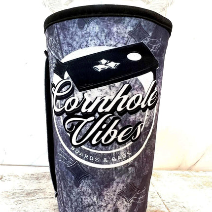 20 OZ Tooled Turquoise Insulated Cup Cover Sip Sleeve Fits 20-32 OZ Cups - Sip Sleeves