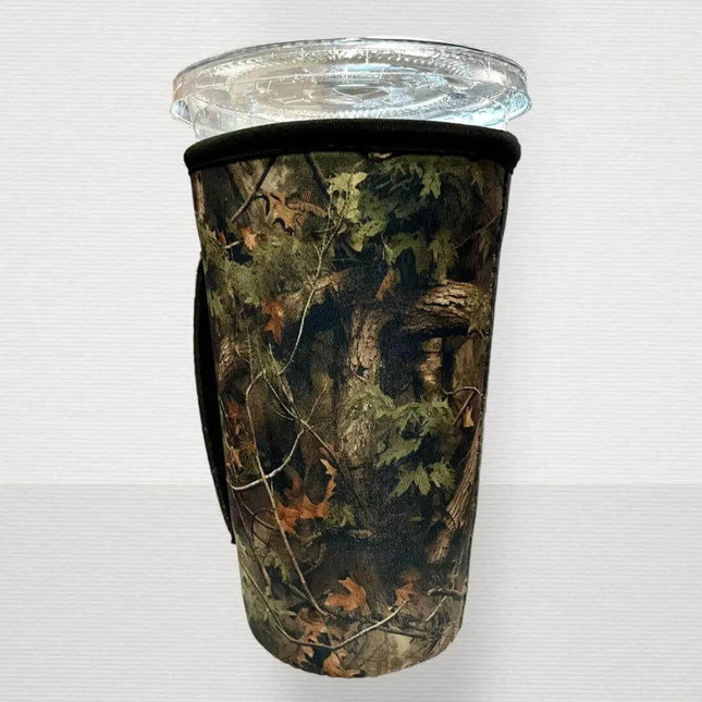 20 OZ True CAMO Insulated Cup Cover Sip Sleeve Fits 20-32 OZ Cups - Sip Sleeves