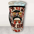 20 OZ True Crime Obsessed Insulated Cup Cover Sip Sleeve Fits 20-32 OZ Cups - Sip Sleeves