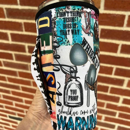 20 OZ WASTED Insulated Cup Cover - Sip Sleeves