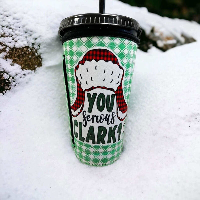 20 OZ You Serious Clark Insulated Cup Cover Sip Sleeve Fits 20-32 OZ Cups - Sip Sleeves