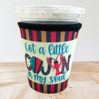 16 OZ Little Cajun Insulated Cup Cover Sip Sleeve - Sip Sleeves