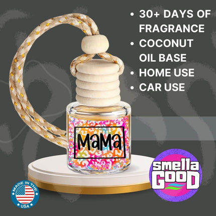 Spooky Mama Halloween Car Diffuser - Custom Air Freshener – USA-Made, Fragrance for Car & Home - Sip Sleeves