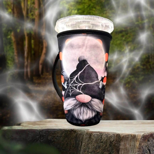 30 OZ / Spooky Halloween Gnome Insulated Cup Cover Sleeve - Sip Sleeves