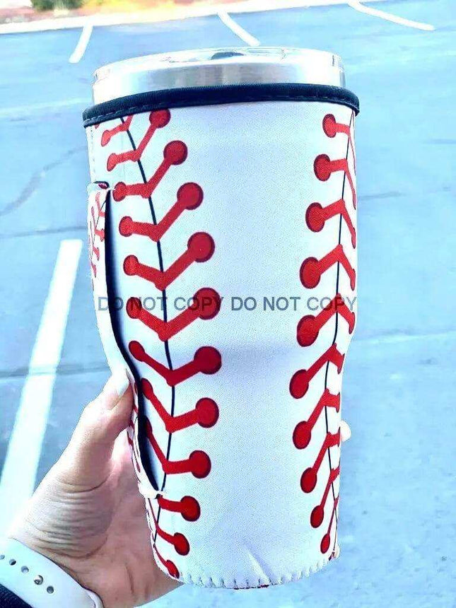 30 OZ BASEBALL All Day ~ Insulated Cup Cover - Sip Sleeves