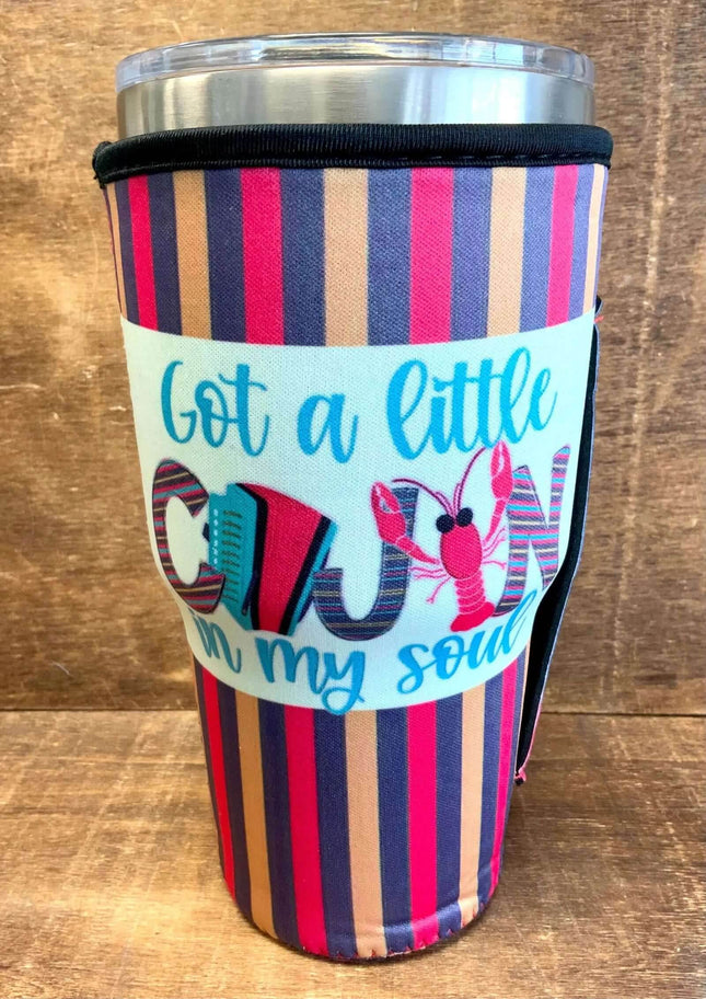 30 OZ Cajun Cup Cover - Sip Sleeves