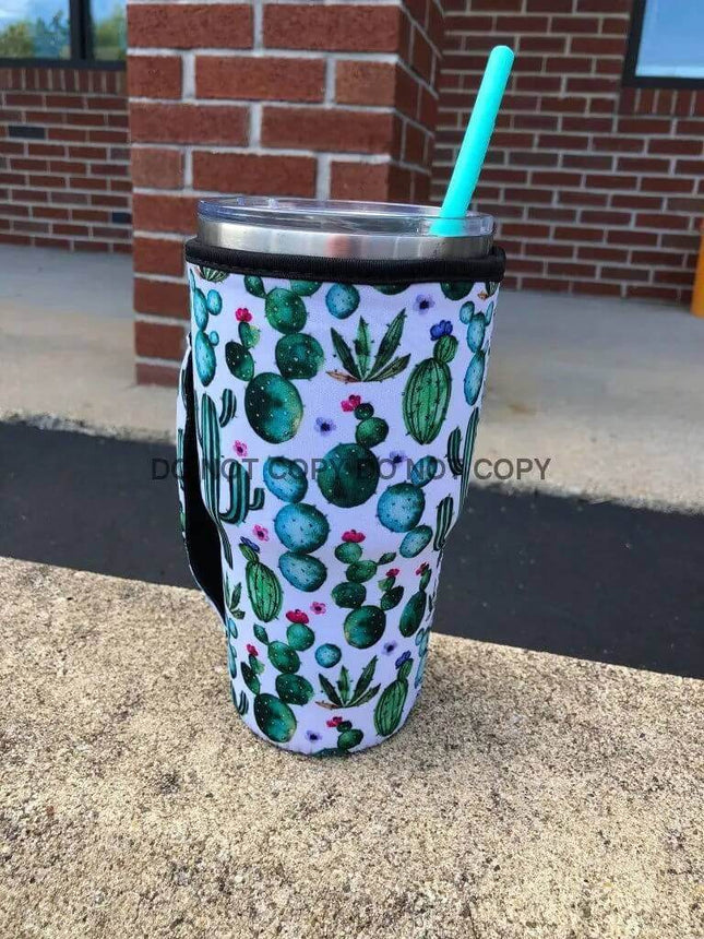 30 OZ Colorful Cacti Cup Cover - Sip Sleeves