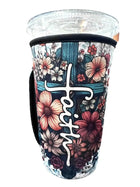 30 OZ FAITH Boho Insulated Cup Cover Sleeve - Sip Sleeves