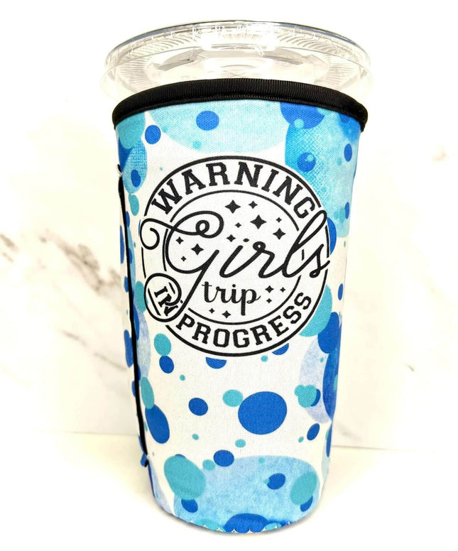 30 OZ Girls Trip Warning Insulated Cup Cover Sleeve - Sip Sleeves