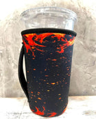 30 OZ Hot Stuff Flames Insulated Cup Cover Sleeve - Sip Sleeves