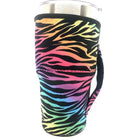 30 OZ Multi Zebra Cup Cover - Sip Sleeves