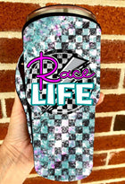 30 OZ RACE LIFE 🏁 Insulated Cup Cover - Sip Sleeves