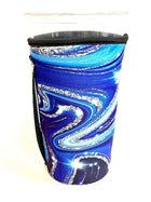 30 OZ Royal Blue Agate Insulated Cup Cover Sleeve - Sip Sleeves