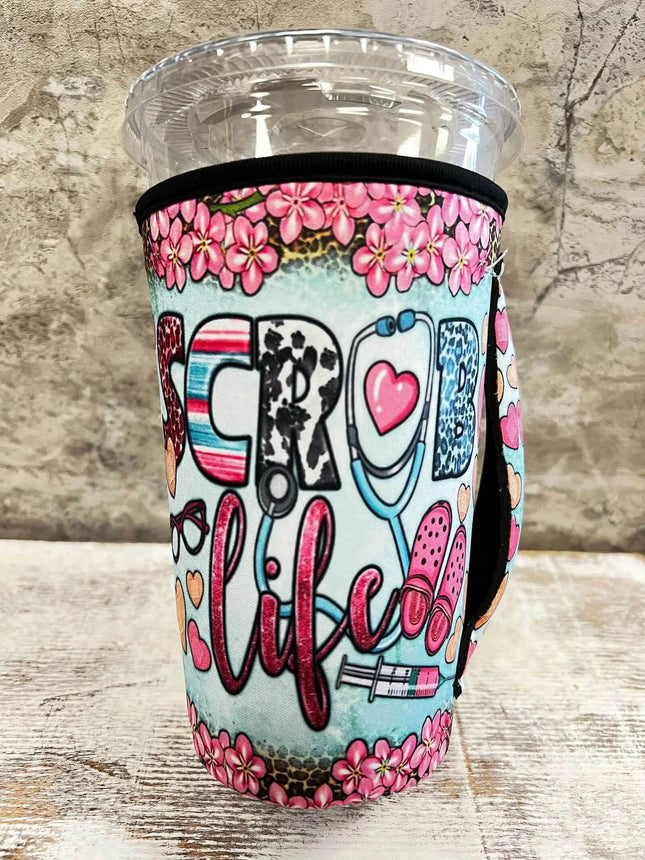 30 OZ SCRUB LIFE *new* Insulated Cup Cover - Sip Sleeves