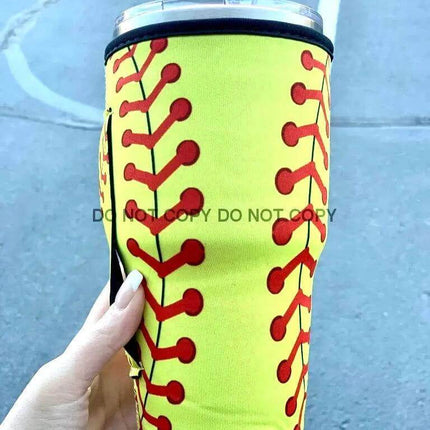 30 OZ SOFTBALL All Day ~ Insulated Cup Cover - Sip Sleeves