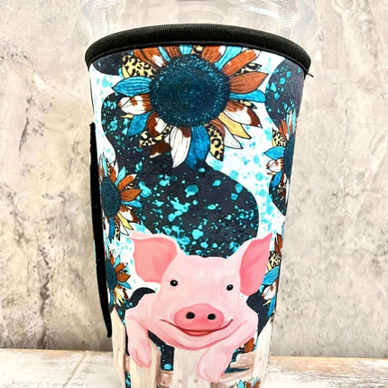 30 OZ Samuel The PIG Insulated Cup Cover Sleeve - Sip Sleeves