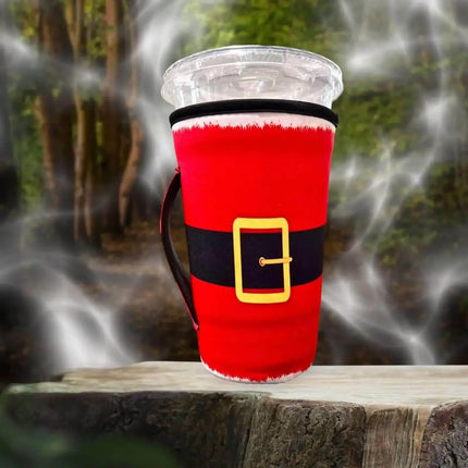 30 OZ Santa Suit Insulated Cup Cover Sleeve - Sip Sleeves