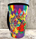 30 OZ Splash Mardi Gras Insulated Cup Cover - Sip Sleeves
