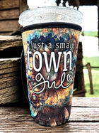30 OZ Sunflower Small Town Girl Insulated Cup Cover Sleeve - Sip Sleeves
