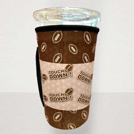 30 OZ TouchDown Football Insulated Cup Cover Sleeve - Sip Sleeves