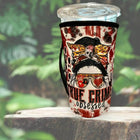 30 OZ True Crime Obsessed Insulated Cup Cover Sleeve - Sip Sleeves