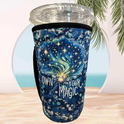 30 OZ Vibrant Bubbles Insulated Cup Cover Sleeve - Sip Sleeves
