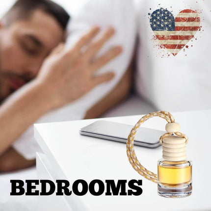 Small Town Girl Custom Hanging Bottle Air Freshener Diffuser – USA-Made, Fragrance for Car & Home Coconut Oil Base - Sip Sleeves