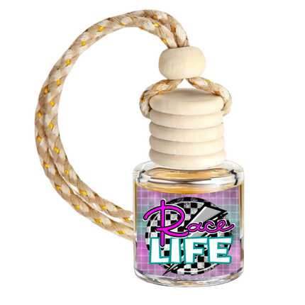 Race Life Fun Car Diffuser - Custom Air Freshener  – USA-Made, Fragrance for Car & Home