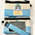 Amazing Grace ID Wristlet Wallet with Loop - Sip Sleeves